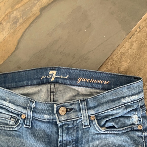 7 For All Mankind Gwenevere Super Skinny Jeans - Picture 9 of 9